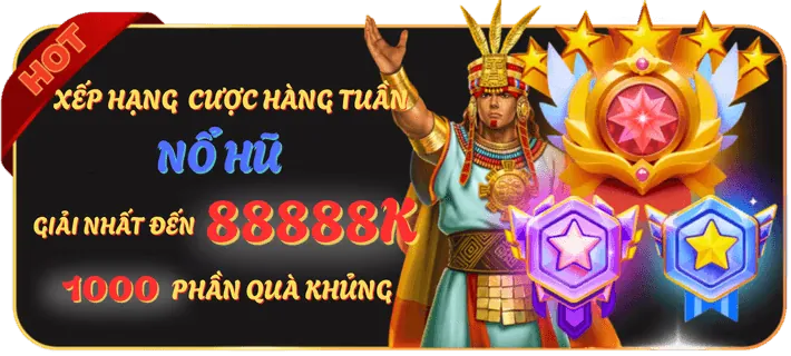 Tiền thưởng chào mừng với đồng tiền vàng và cúp vô địch